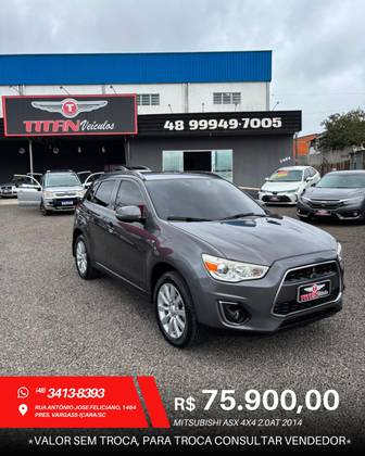 MITSUBISHI ASX 2.0 4X2 16V GASOLINA 4P MANUAL MITSUBISHI ASX 2.0 4X2 16V GASOLINA 4P MANUAL